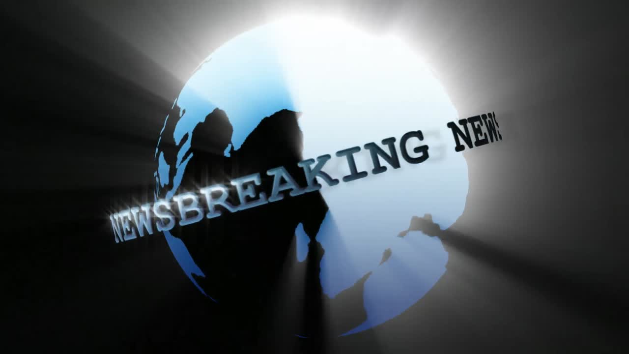 News Broadcast Globe Seamless