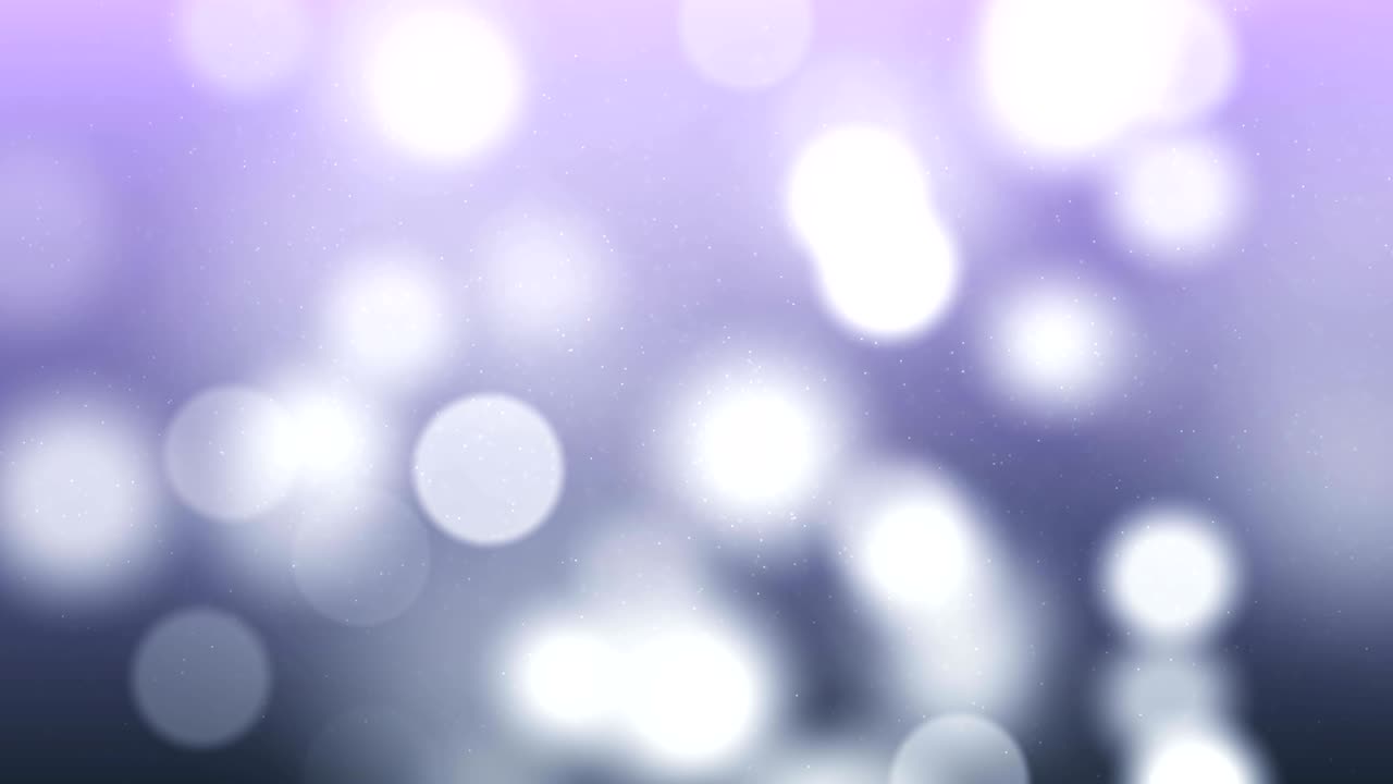 animación de bucle de bokeh colorido (azul claro)