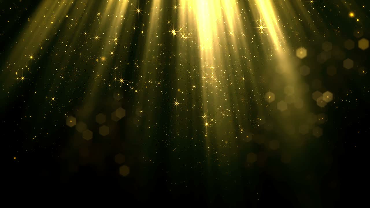 부드러운 상부 빛의 흐름에서 부드럽게 떨어지는 입자와 보케