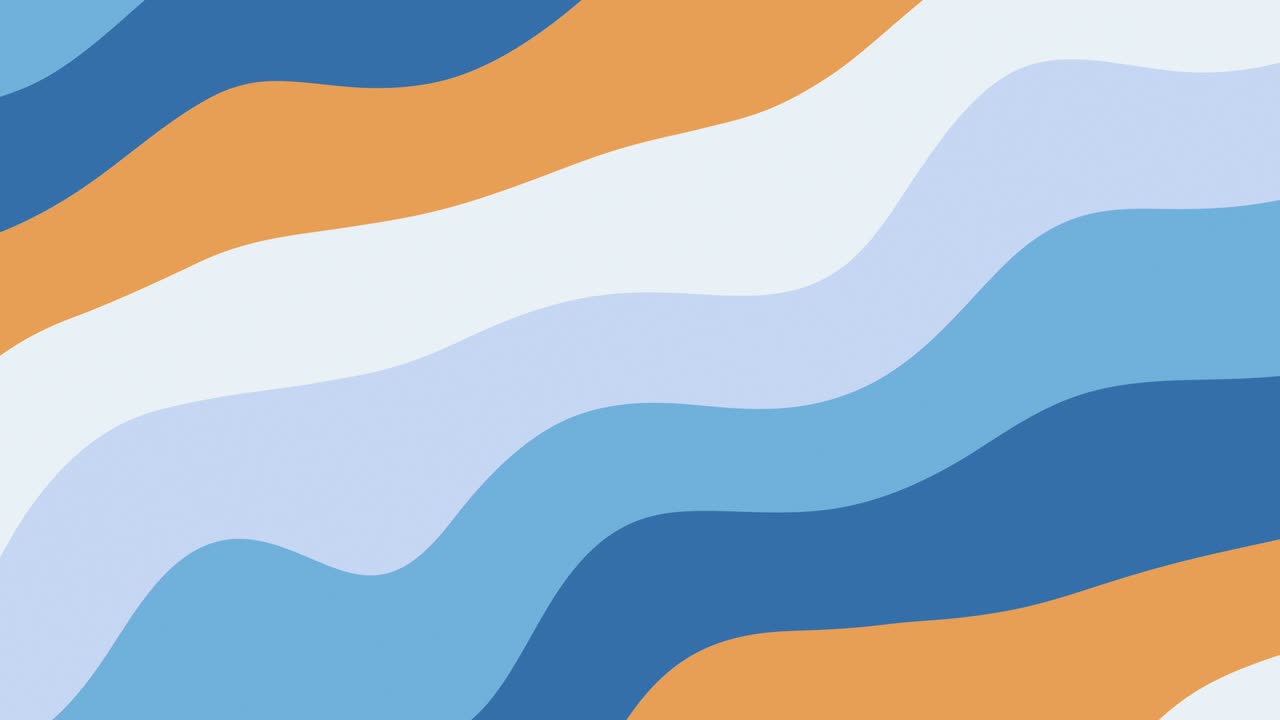 animación de transición 2d abstractamente colorida con capas desplazadas