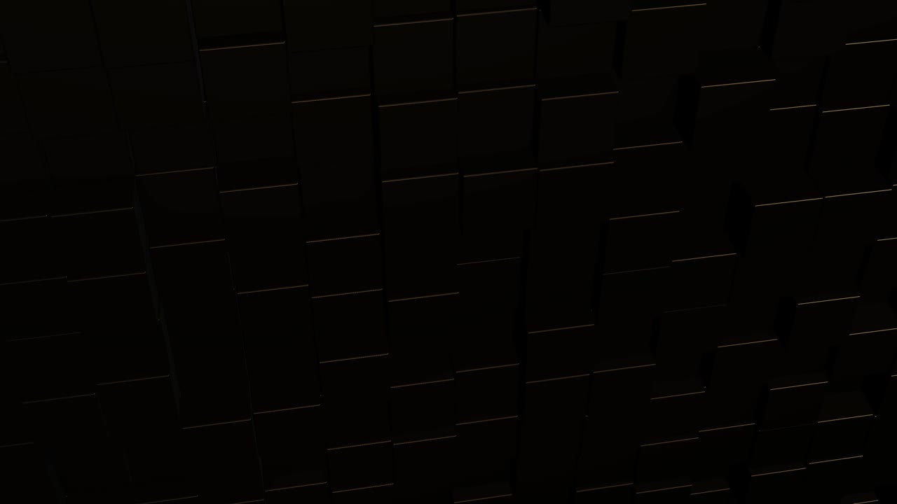 hermosas señales brillantes en movimiento que atraviesan una superficie de cuadrícula negra.