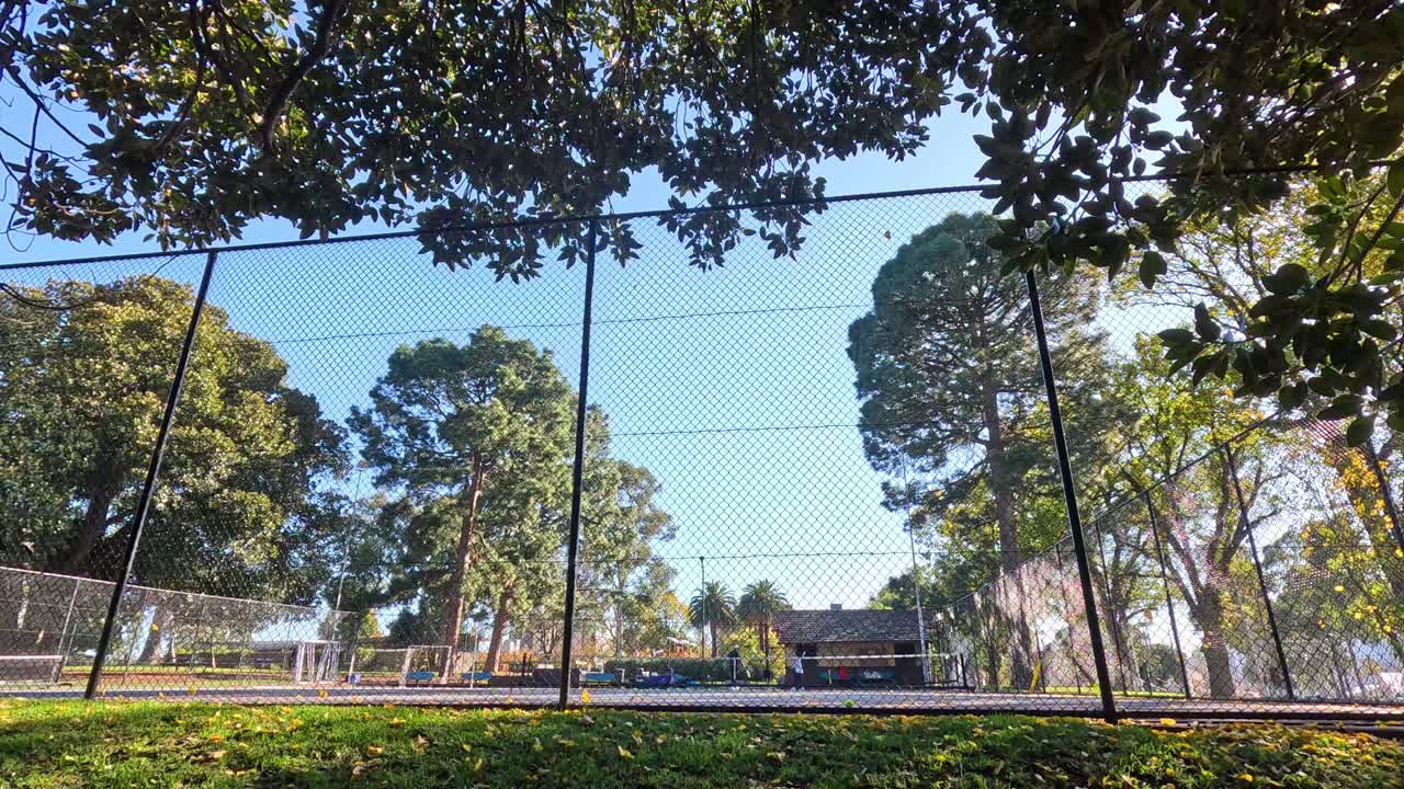 오스트레일리아 멜버른에 있는 테니스 코트