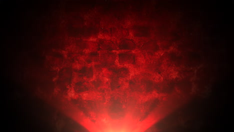 Brilliant-red-light-against-dark-background-versatile-design-element