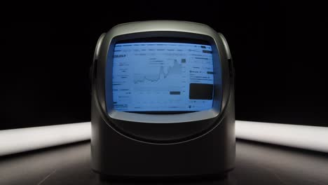 tv retro, televisión vintage en una configuración nostálgica, una tv retro muestra grano en la pantalla, dispositivo aterrador de la noche de halloween bueno para la llave de croma y la pantalla verde. imágenes de alta calidad 4k