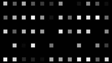 4k forma cuadrada brillante led luz, loopable, efecto de luz, animación, fondo de color negro