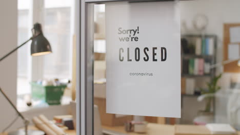 business closed due to coronavirus