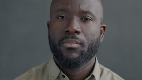 retrato em close-up de um homem