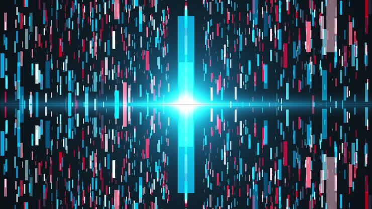 Digital background lines