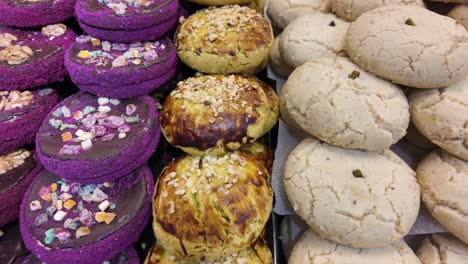 assorted cookies and pastries