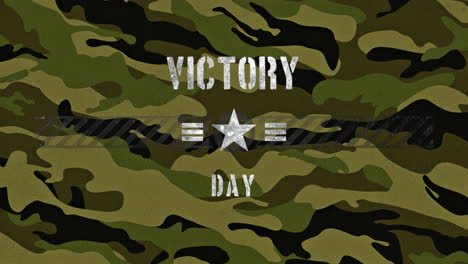 Victory-Day-with-star-and-stripes-on-green-military-texture