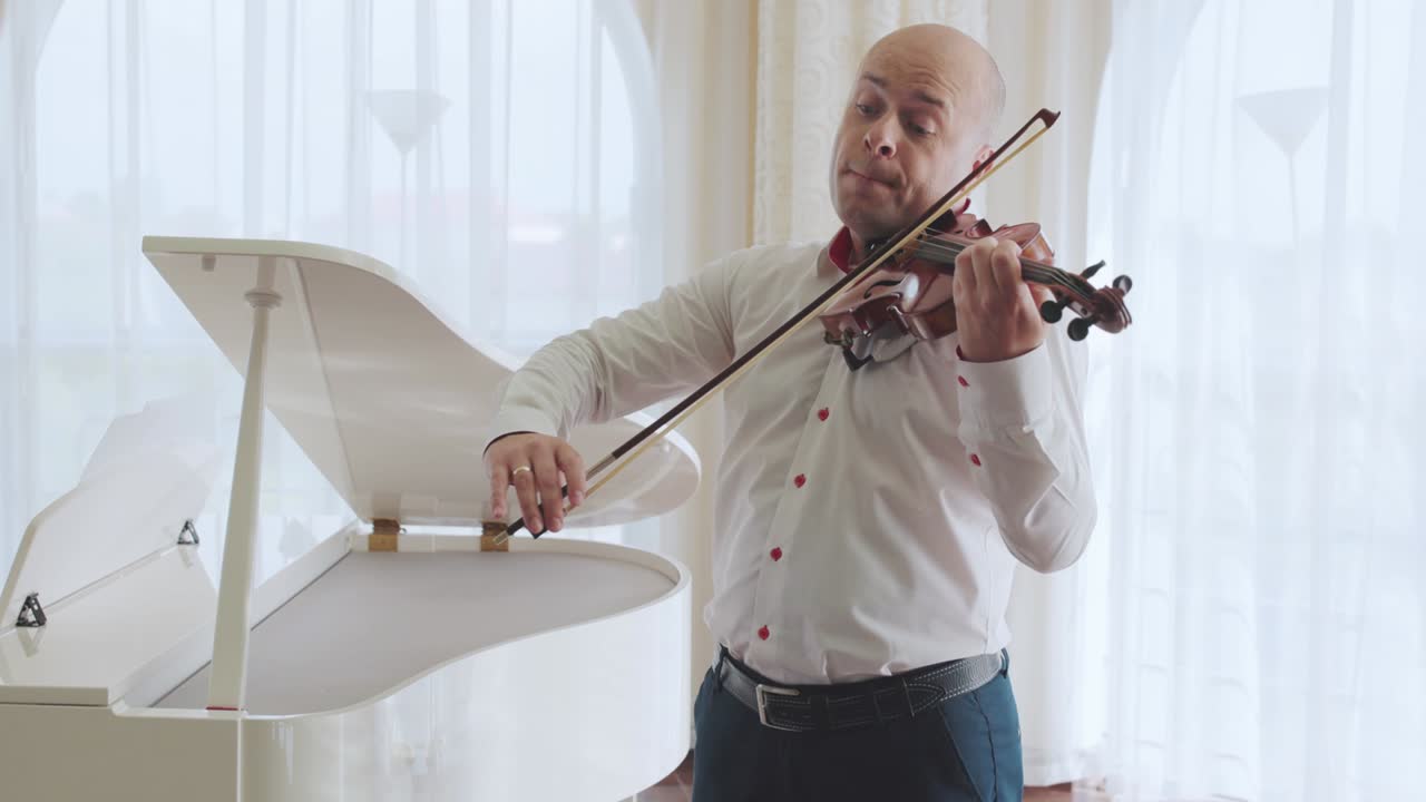 Playing classical music Symphonic Orchestra