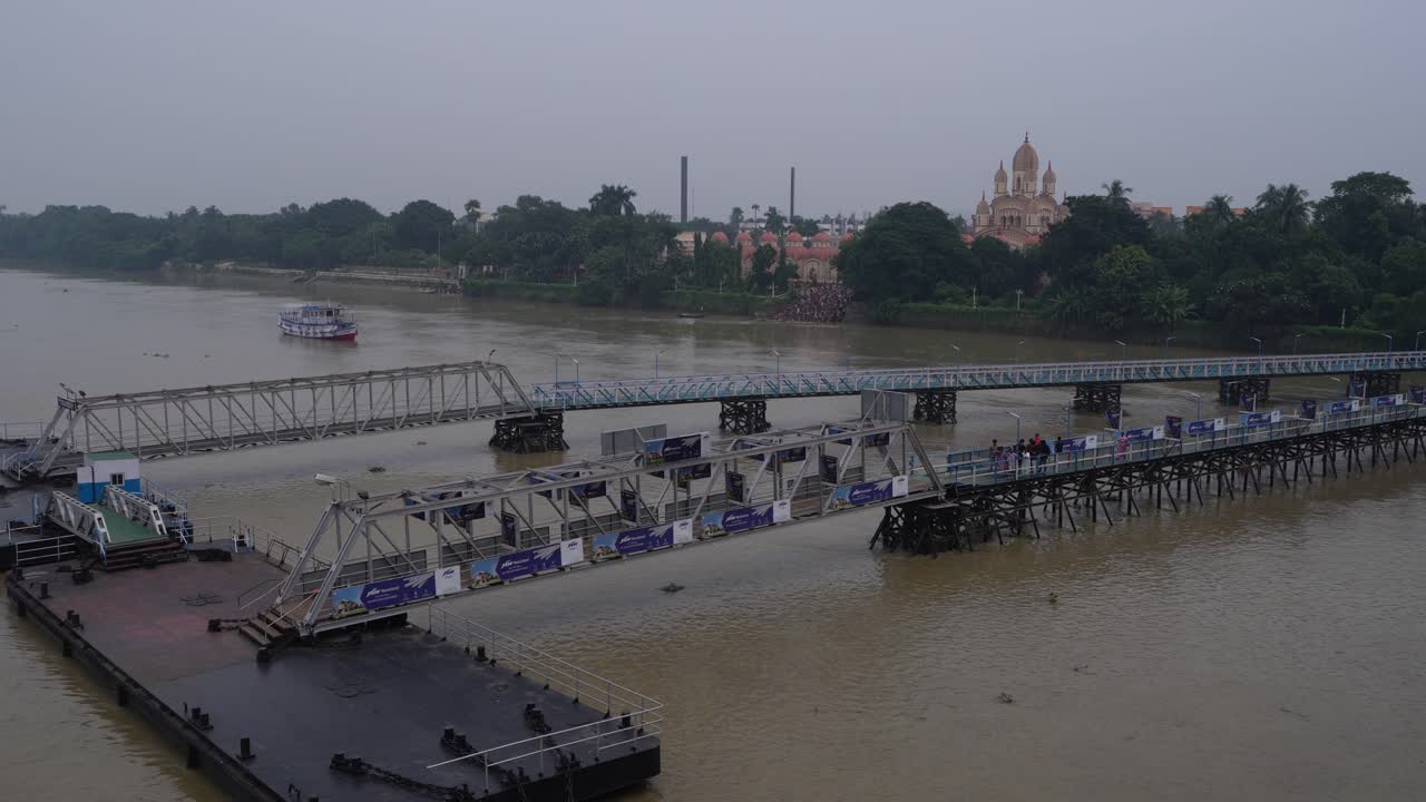 River Ferry Crossing in India