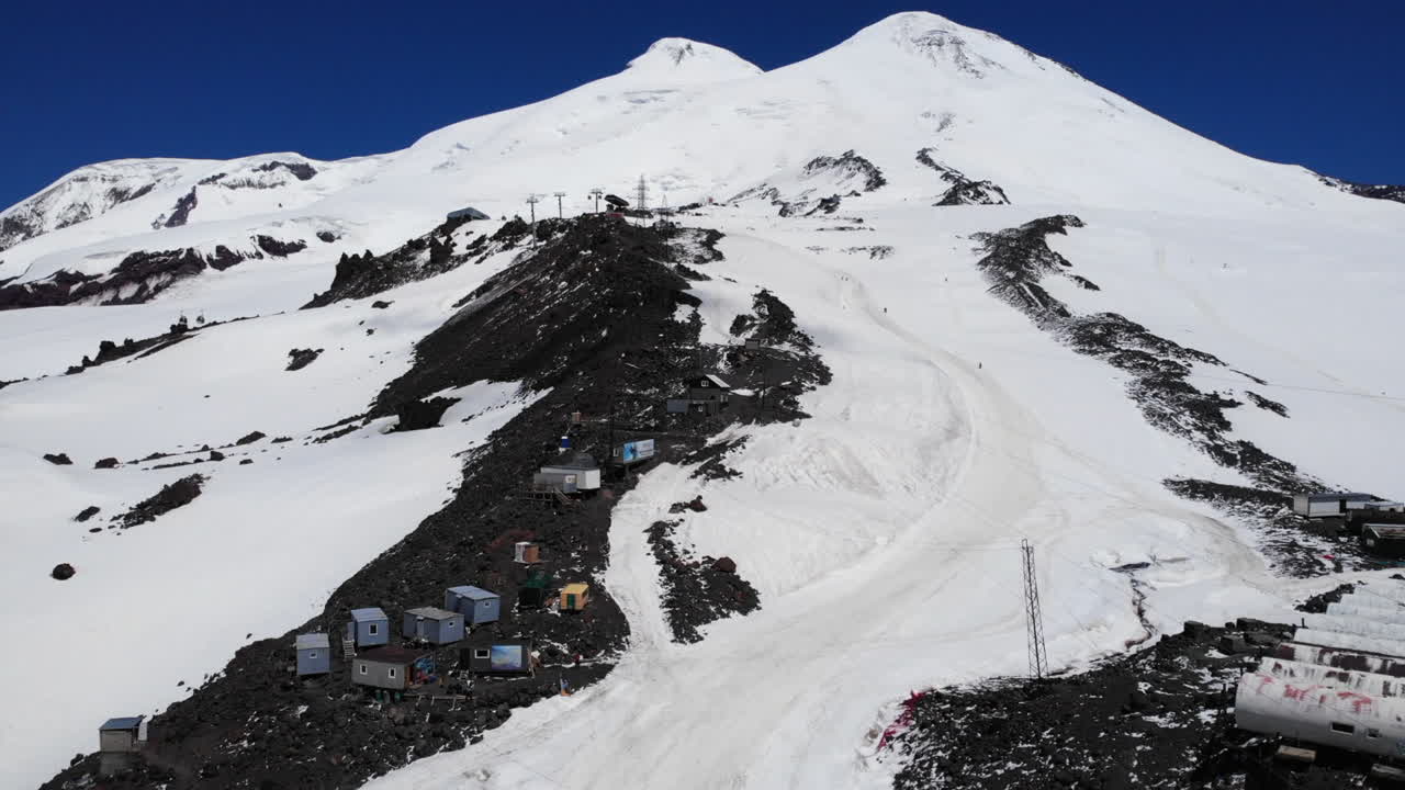 Mount Elbrus Snowy Landscape