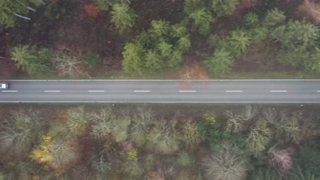 Tracking-a-car-from-above-which-is-driving-through-a-road-in-a-forest