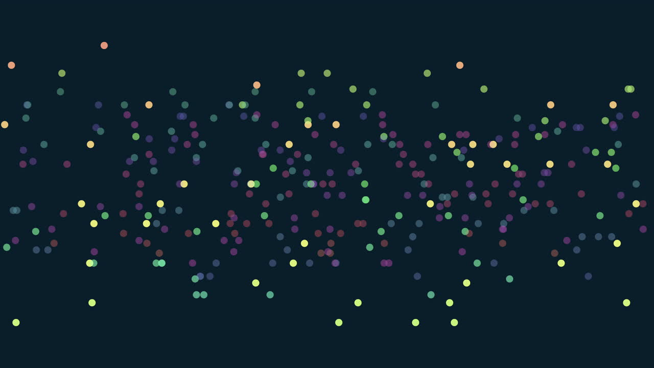 Mesmerizing circular dot pattern on black background