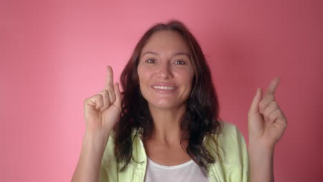 woman expressing joy and excitement
