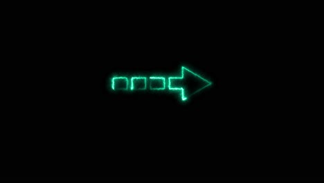 neon arrow