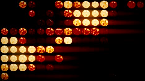 4k animado luces intermitentes fondo de la pared
