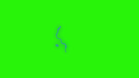 elementos de efectos eléctricos establecidos en pantalla verde tecla de croma