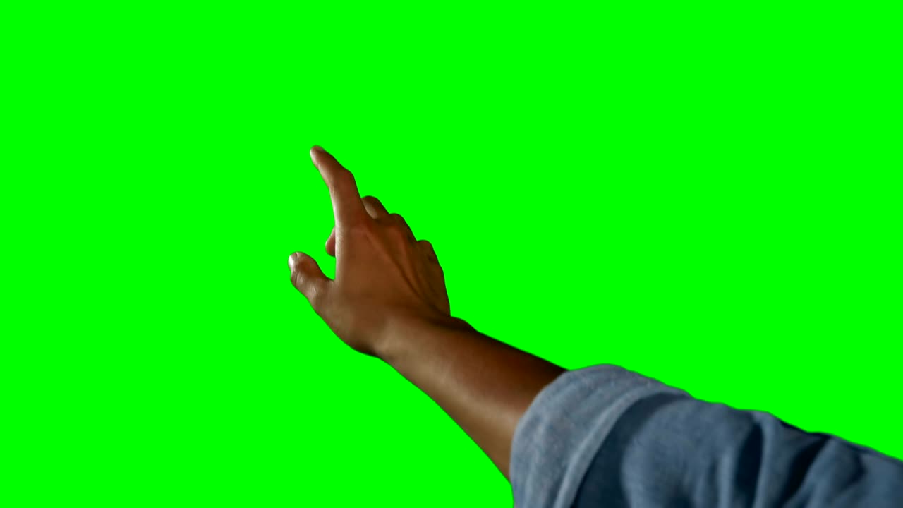 la mano de una persona tocando la pantalla digital 4k