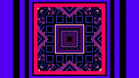 kaleidoscopio 3d, fondos en bucle para proyecciones de video y espectáculos escénicos
