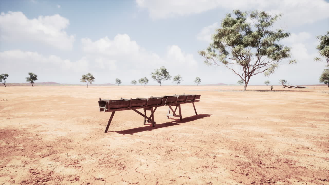 사바나 의 전통적 인 나무 수로