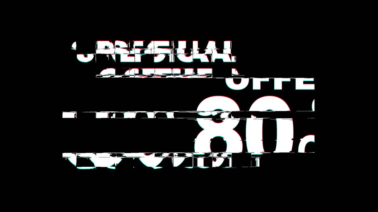 Special 80% Off Offer