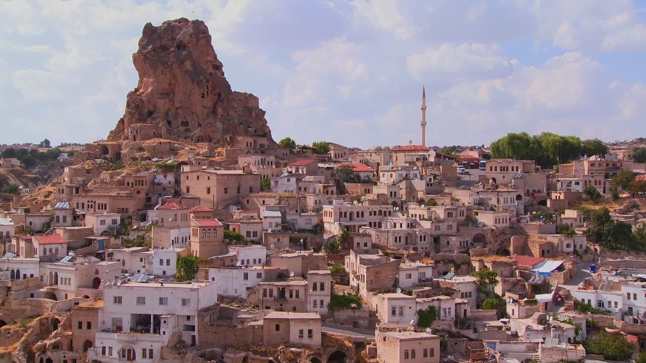 un pueblo en el centro de turquía en la región de capadocia 1