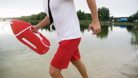 lifeguard at the beach