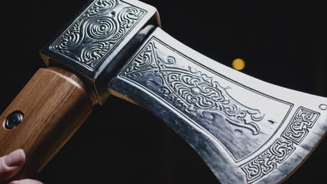 ornamental medieval axe