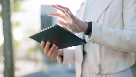 woman online shopping on digital tablet