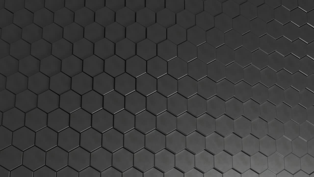circuito de video de patrón hexagonal - telón de fondo de 4k