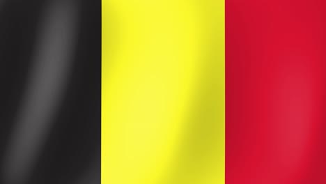 Animation-Einer-Im-Wind-Wehenden-Belgischen-Flagge