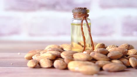 almond oil and almonds