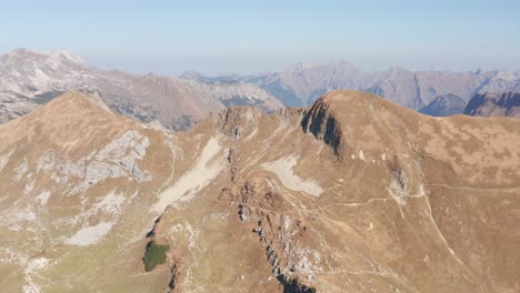 alpes bávaros cinematográficos | montaña nebelhorn | 4k d-log rec709: perfecto para gradación de color