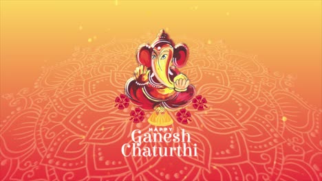 ganesh chaturthi celebration ganesh ji idol animated 350d view