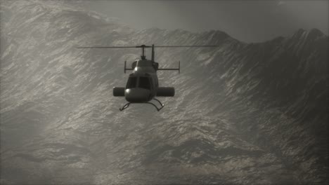 extreme-slow-motion-flying-helicopter-near-mountains-with-fog