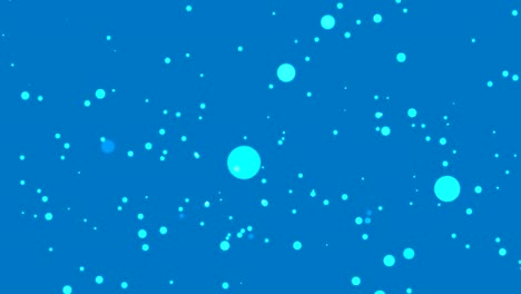 seamless loop animation motion white circle fall and yellow background. template present pastel color
