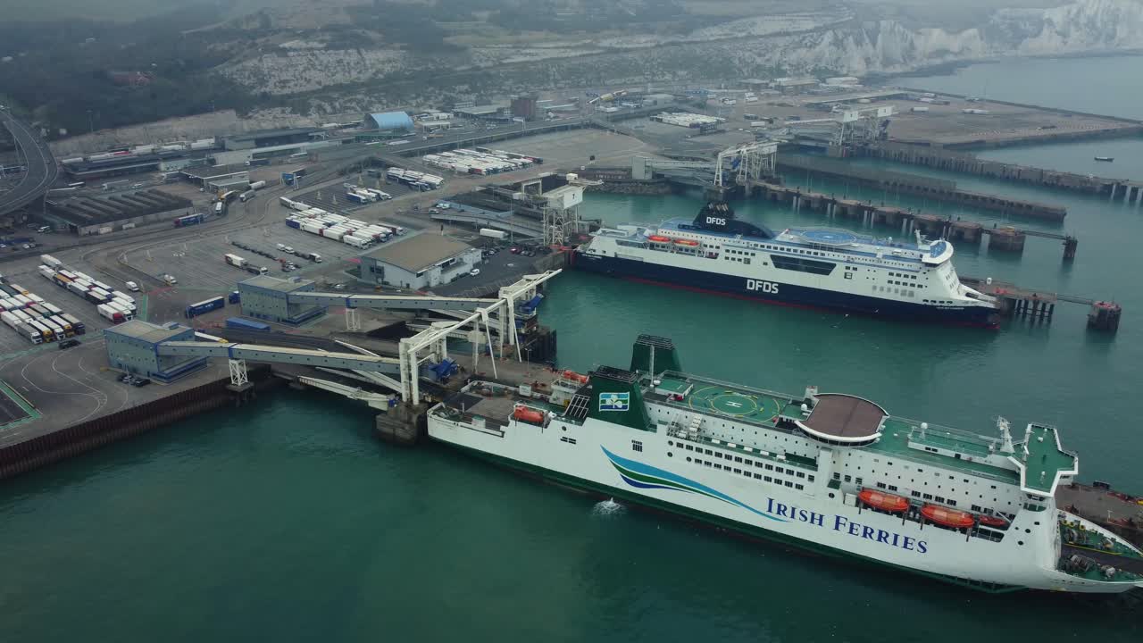 Ferry Transportation at the Port of Dover