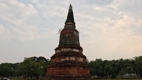 historic pagoda stands amidst greenery