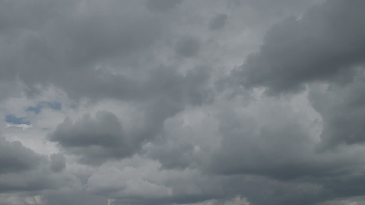 Overcast day cloudy sky timelapse