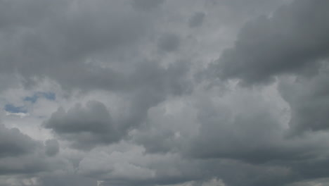 Overcast day cloudy sky timelapse