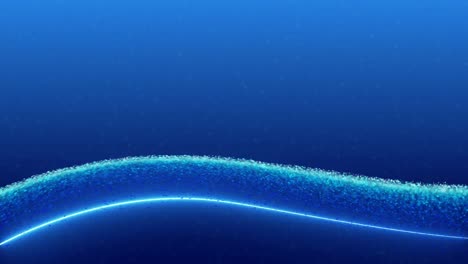 glittering glowing neon wave abstract modern 3d background video loop