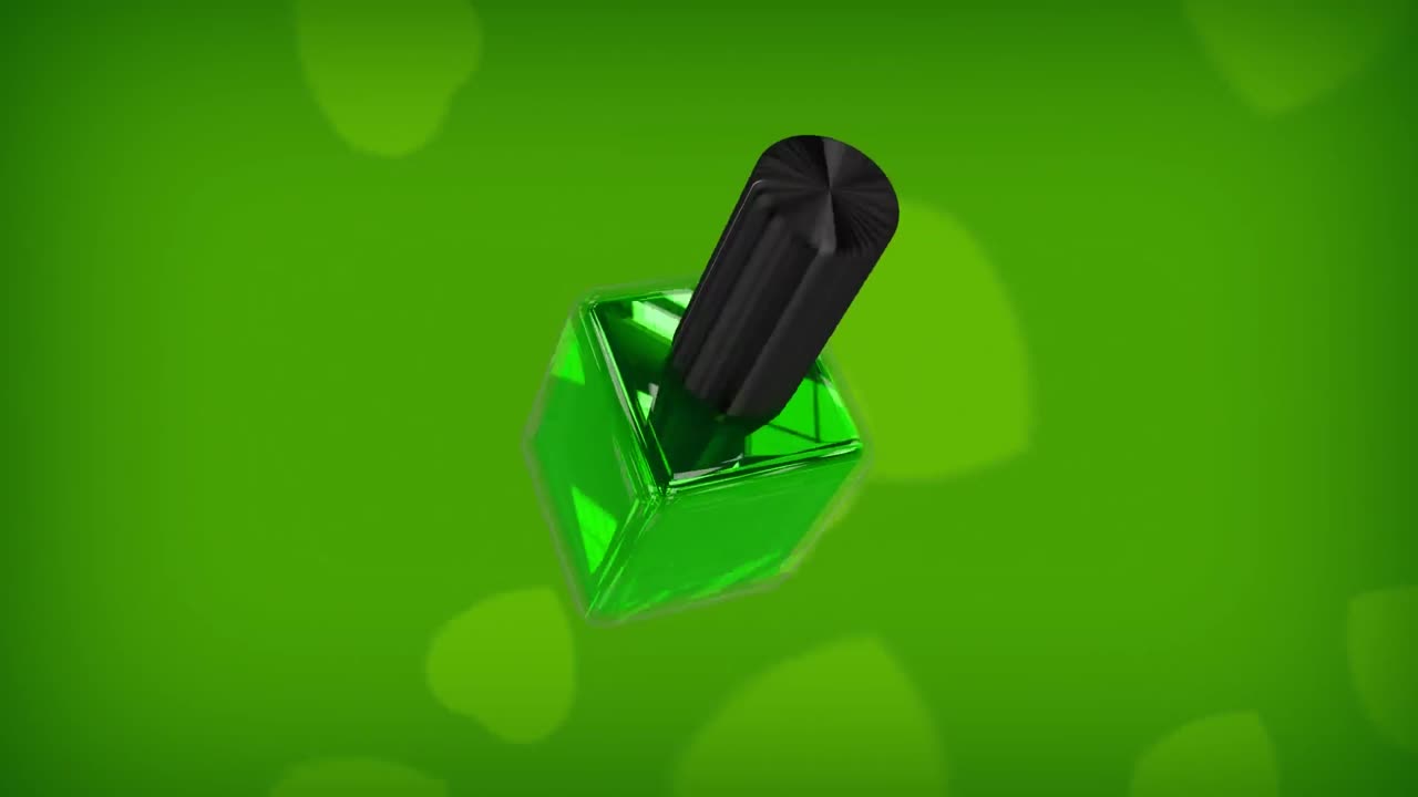 el esmalte de uñas giratorio