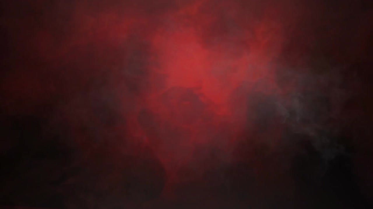 검은색 배경에 회색과 빨간색 그림자의 애니메이션