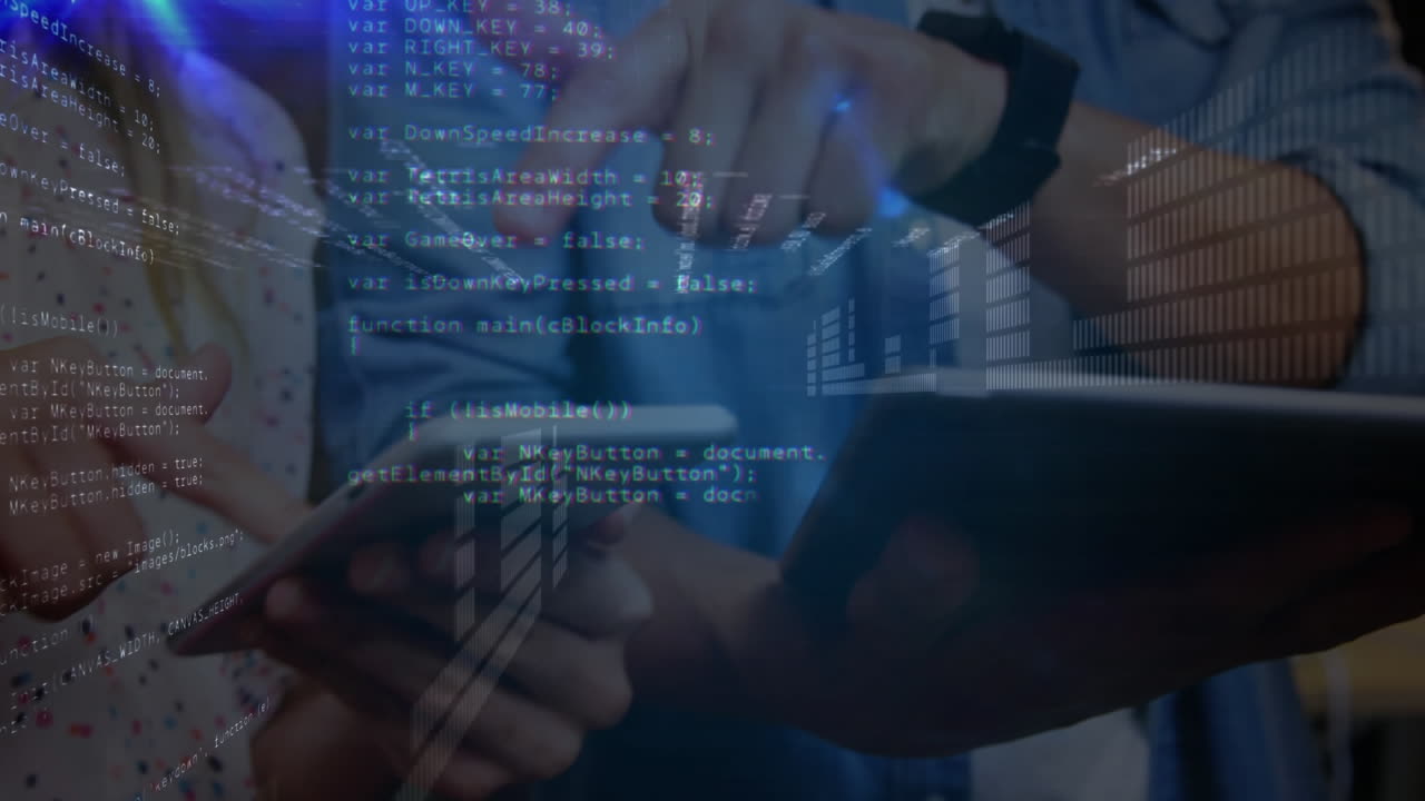 procesamiento de datos contra colegas de oficina que utilizan dispositivos electrónicos