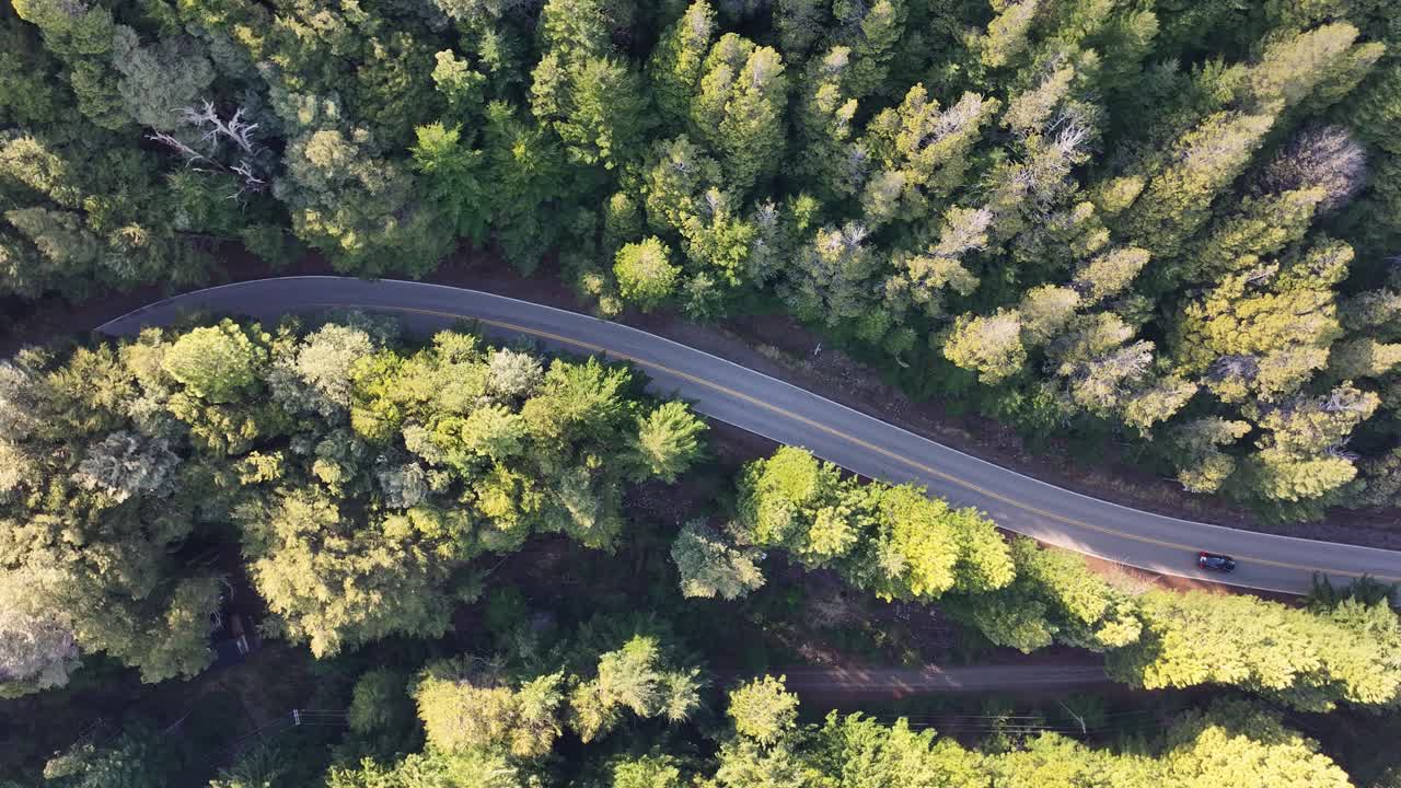 carretera de la patagonia en bariloche en rio negro argentina