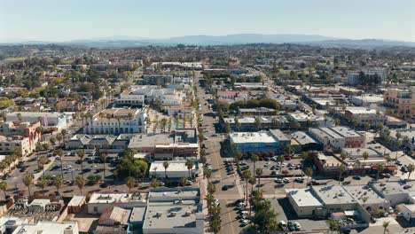 aerial view of oceanside, california