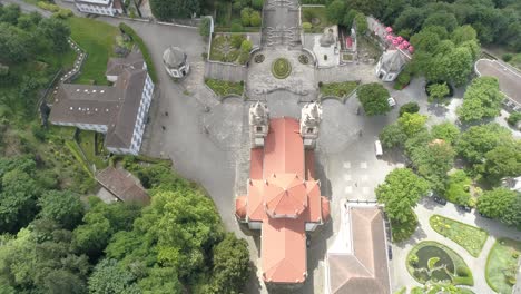 Luftaufnahme-Des-Portugiesischen-Heiligtums-Bom-Jesus-Do-Monte-Braga