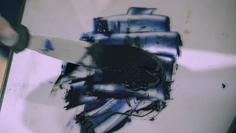 mezclar tinta para tipografía